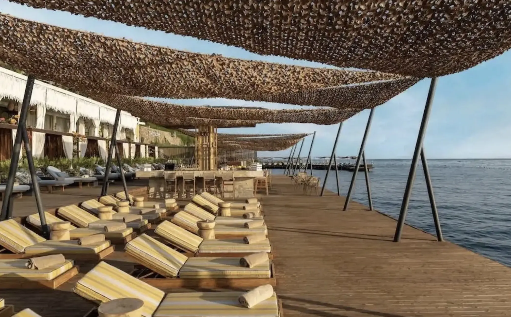 Beach area